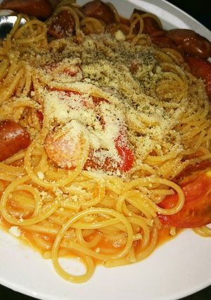 トマトミルクパスタ-レシピのメイン写真