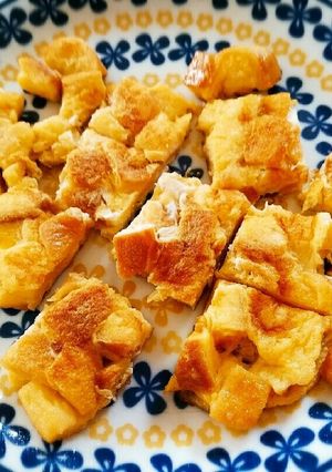 パン耳のフレンチトースト風パンケーキ-レシピのメイン写真