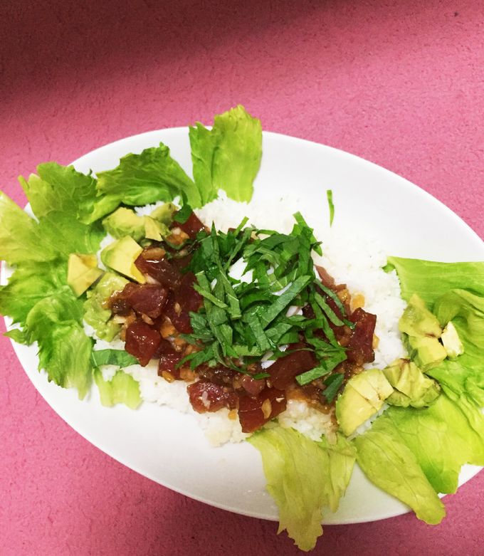 ハワイ♪簡単 手間なしポキ丼♪-レシピのメイン写真