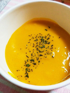 豆腐を入れて☆濃厚パンプキンスープ-レシピのメイン写真
