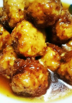 ヘルシーなキャベツだらけの肉団子！-レシピのメイン写真