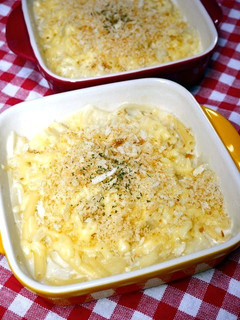 レンジで簡単!マカロニグラタン-レシピのメイン写真