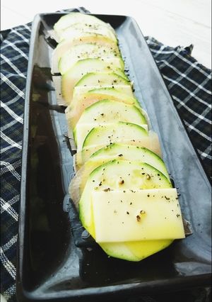 ズッキーニと生ハムとチーズ★カルパッチョ-レシピのメイン写真
