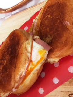 ディナーロールで!ホットサンド♪-レシピのメイン写真