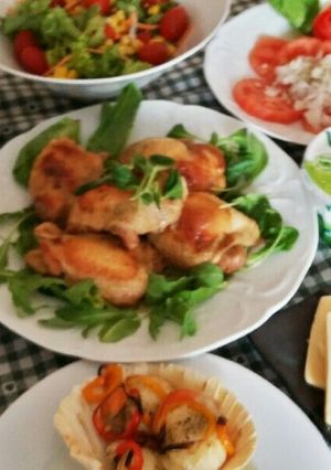 ハニーマスタードチキン-レシピのメイン写真