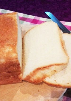 HBで✊真っ白もちもちの食パン✊-レシピのメイン写真