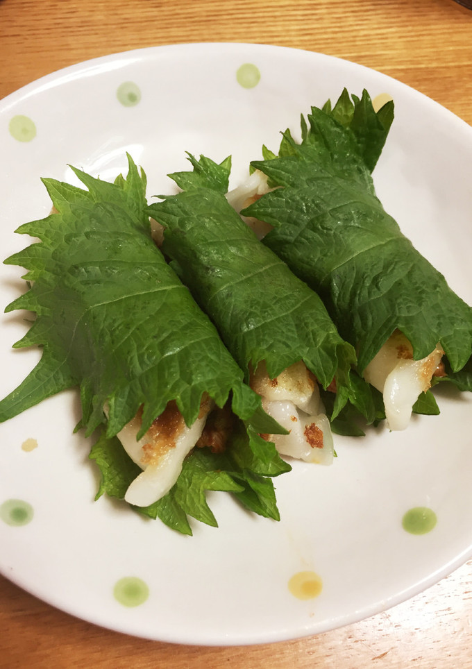 ハマる美味しさ〜☆シソとキムチの焼き餃子-レシピのメイン写真