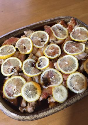 鳥もも肉のレモンさっぱり漬け-レシピのメイン写真