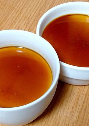 濃厚♪黒蜜ソースのきな粉プリン-レシピのメイン写真
