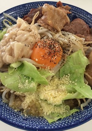 二郎の汁なし風 まぜそば-レシピのメイン写真