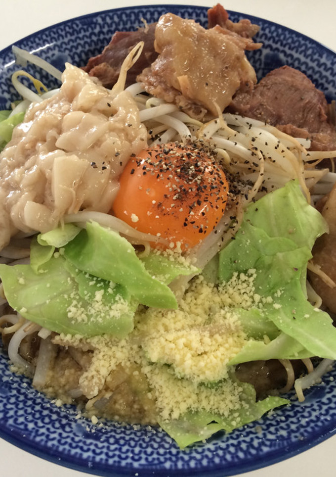 二郎の汁なし風 まぜそば-レシピのメイン写真
