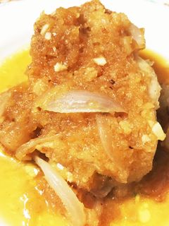 鶏もも肉のみぞれ煮-レシピのメイン写真