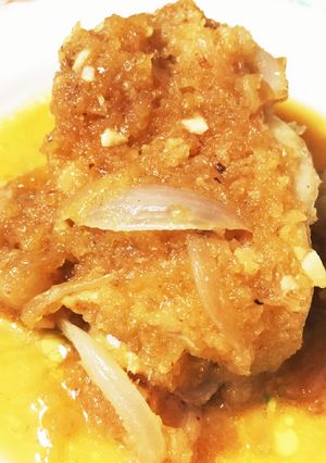 鶏もも肉のみぞれ煮-レシピのメイン写真