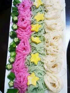 ✨七夕そうめん✨-レシピのメイン写真