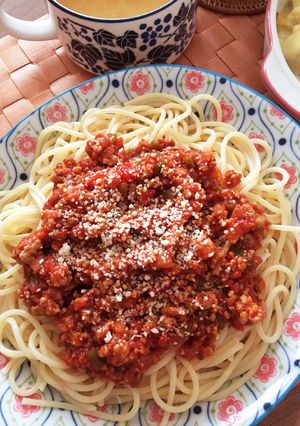 ♡基本のミートスパゲッティ-レシピのメイン写真