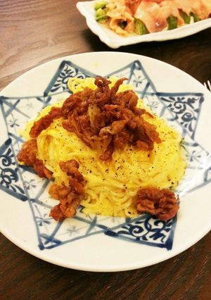 がっつり夏カルボナーラ-レシピのメイン写真