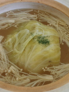 丸ごとキャベツの塩バター鍋-レシピのメイン写真