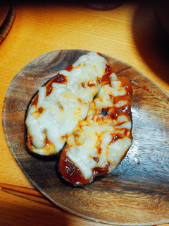 トースターで!ナスの甘味噌チーズ焼き-レシピのメイン写真