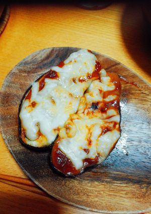 トースターで！ナスの甘味噌チーズ焼き-レシピのメイン写真