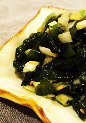 パパッと和えて＊本格韓国風ワカメのナムル-レシピのメイン写真