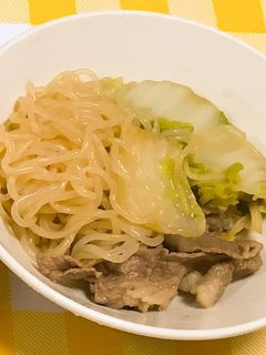 牛肉と白滝のすき煮-レシピのメイン写真
