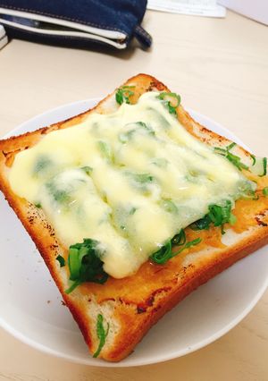 ネギまよ味噌チーズトースト♡-レシピのメイン写真