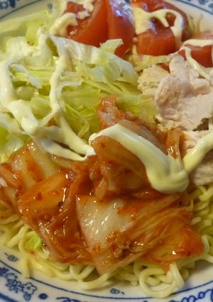 サラダラーメン-レシピのメイン写真