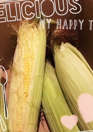 水なし！レンジで超簡単！茹でトウモロコシ-レシピのメイン写真