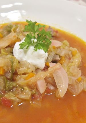 STAUB無水★ボルシチスープ-レシピのメイン写真