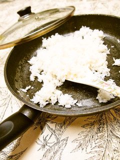 フライパンでご飯を炊く方法-レシピのメイン写真