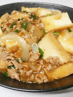 麻婆厚揚げ豆腐☆-レシピのメイン写真