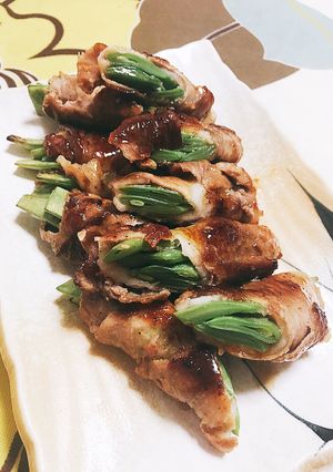 モロッコいんげんの豚肉巻き♪-レシピのメイン写真