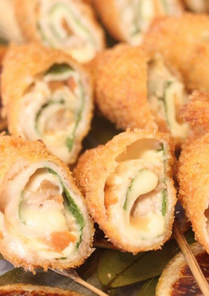 豚巻き梅しそチーズ揚げ-レシピのメイン写真