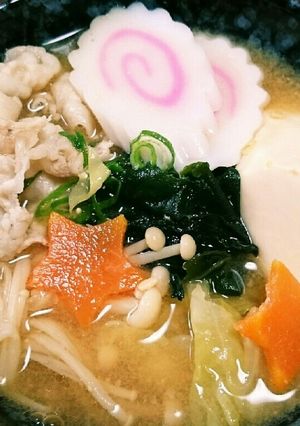 夏バテ予防☆味噌ラーメン風のお鍋-レシピのメイン写真
