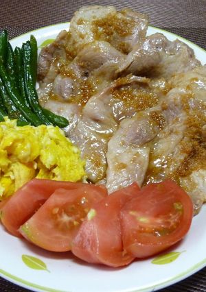 彩どり豊かな豚ロース生姜焼き-レシピのメイン写真