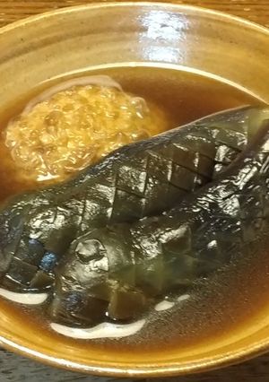 味つけ簡単！なすとがんもの煮物-レシピのメイン写真