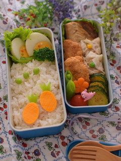 【キャラ弁】パイナップル弁当-レシピのメイン写真