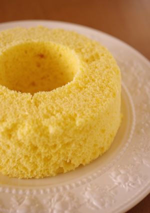 レンジで簡単☆HMの簡単シフォンケーキ-レシピのメイン写真
