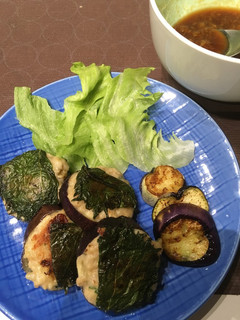 ナスつくねの梅肉ポン酢かけ-レシピのメイン写真