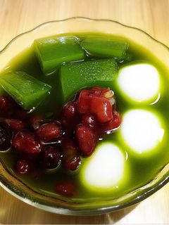 冷やし抹茶白玉ぜんざい-レシピのメイン写真