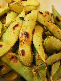 【カレー風味】ホクホク焼き枝豆♪-レシピのメイン写真