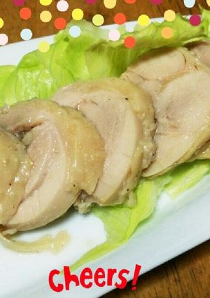 絶賛 !! 鶏ハム♡-レシピのメイン写真