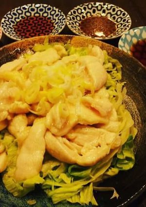 鶏むね肉のやわらかしゃぶしゃぶ-レシピのメイン写真