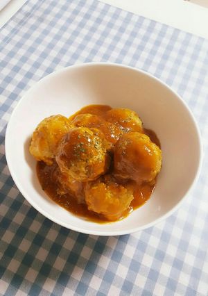 煮込んで簡単♡カレーミートボール-レシピのメイン写真