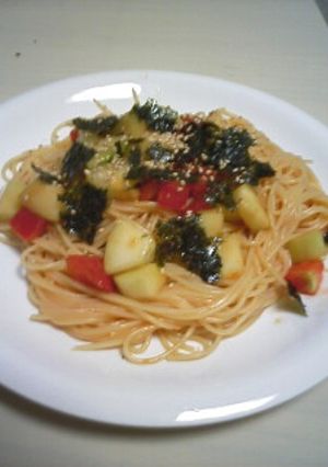 お安くできるウニ冷製パスタ-レシピのメイン写真
