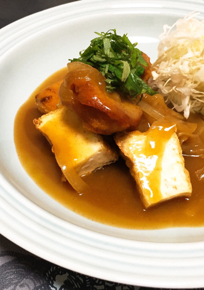 からあげ&厚揚げのごはん進むカレーソース-レシピのメイン写真