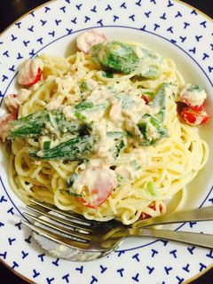 ツナと夏野菜で冷製パスタ-レシピのメイン写真