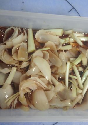 くずらっきょうの醤油漬け-レシピのメイン写真