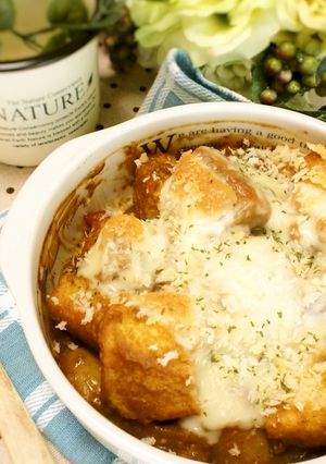 ぱぱっと！パングラタン-レシピのメイン写真