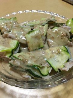 レンジでズッキーニサラダ-レシピのメイン写真